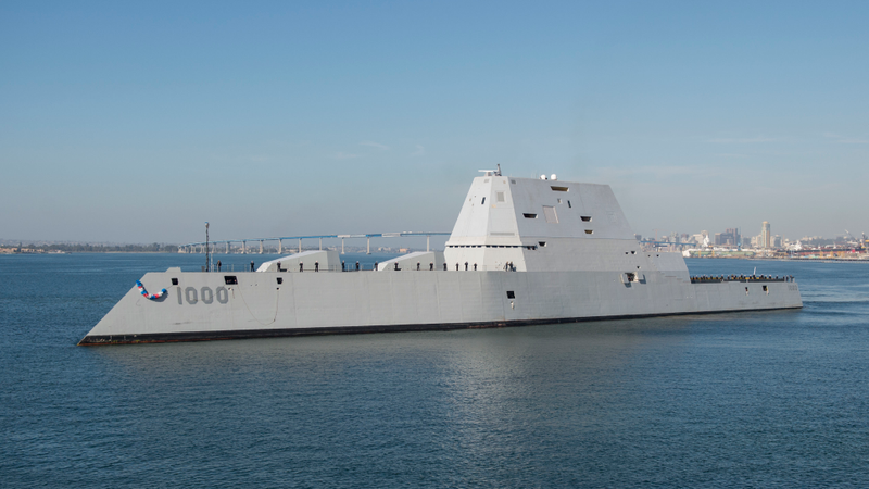 USS Zumwalt.